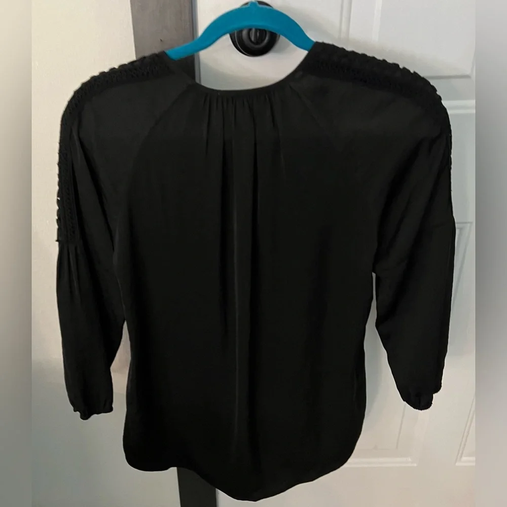 Daniel rainn black boho top women’s M - Picture 6 of 6